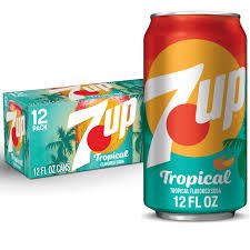 7UP Tropical 355ml